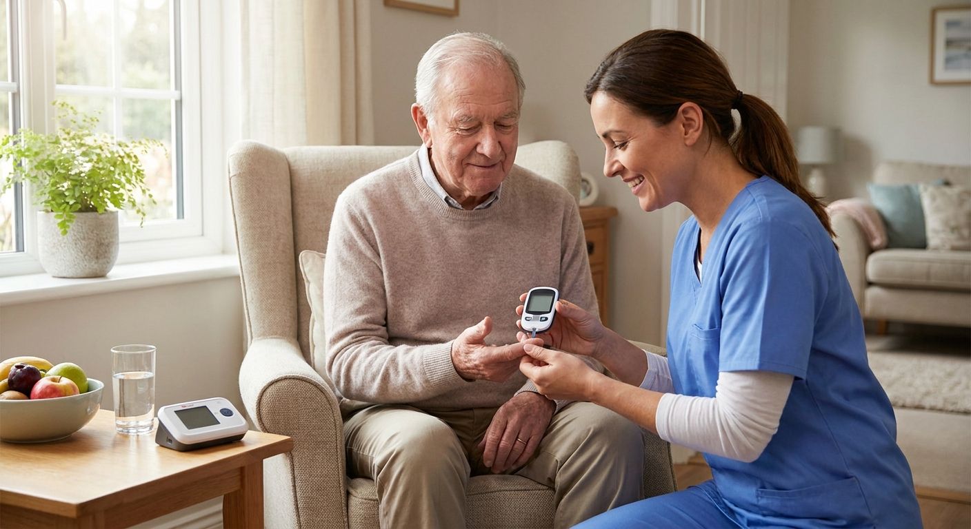 Best 24 hour senior care options for diabetic seniors