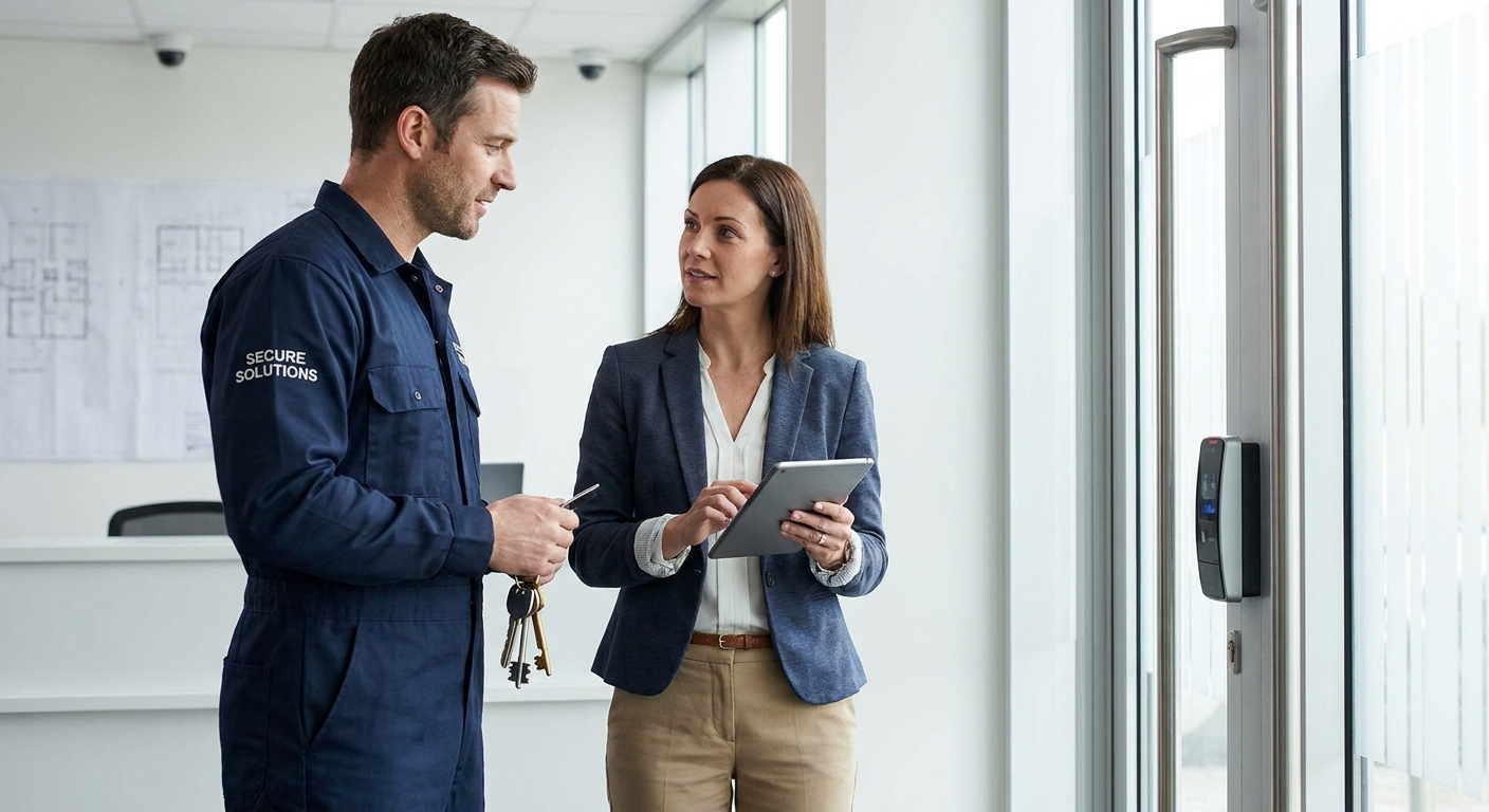 Commercial locksmith for property management companies