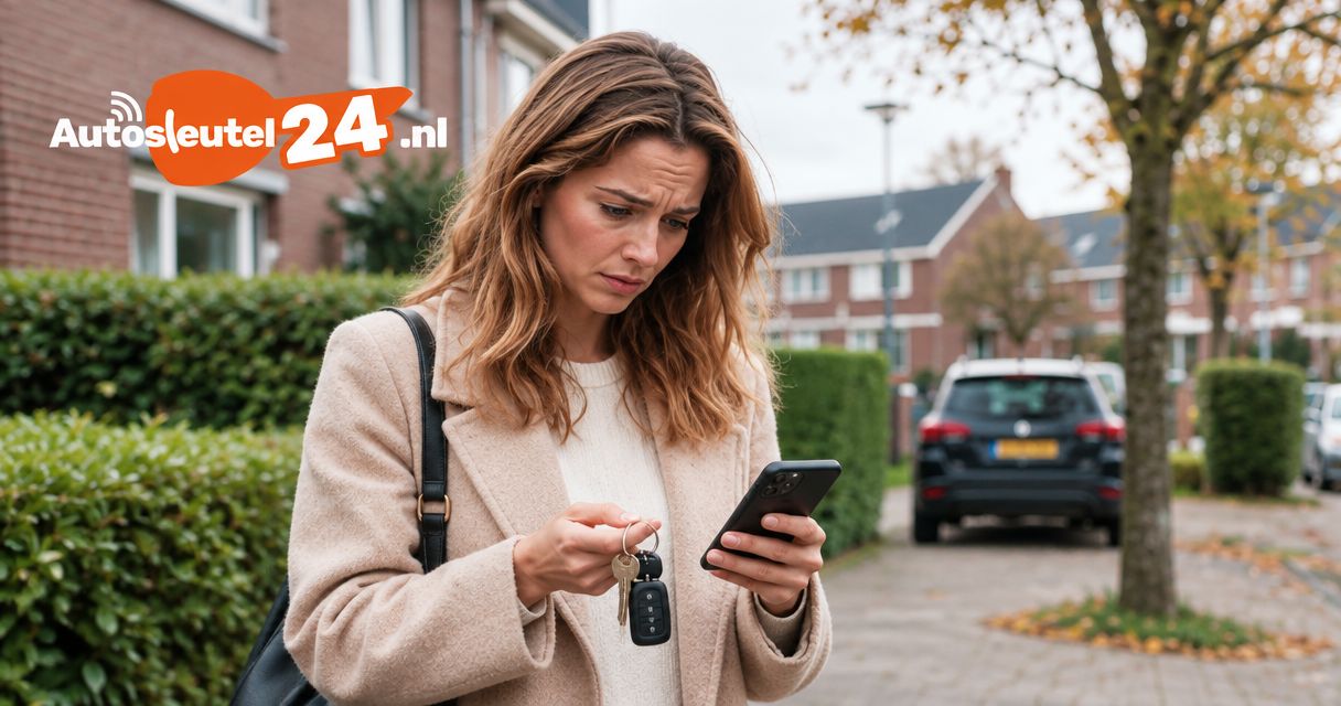 Autosleutel verloren met uw adres aan de sleutelbos: wat nu?