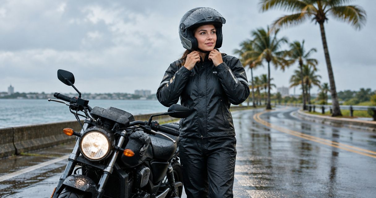 Best rain gear for motorcycle riders in Florida 2026