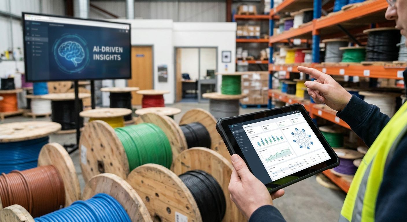 AI account management for wire and cable distributors