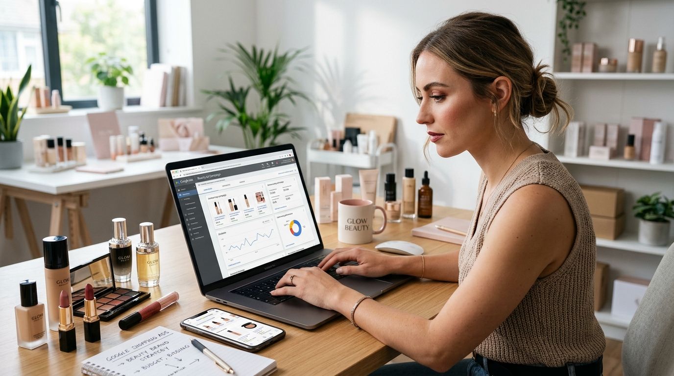 How to run Google Shopping ads for a beauty ecommerce brand