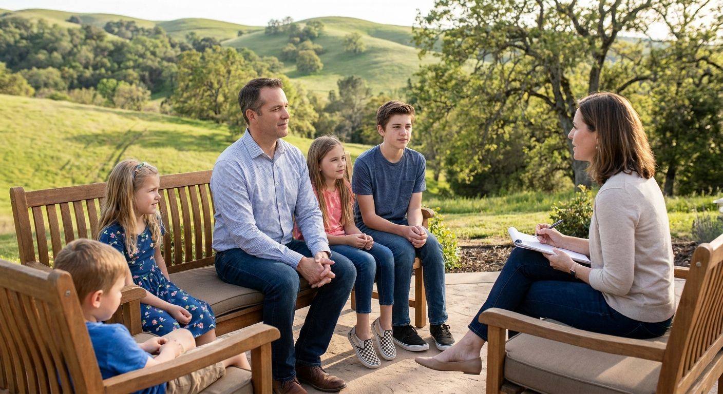 Family therapy for blended families in San Ramon