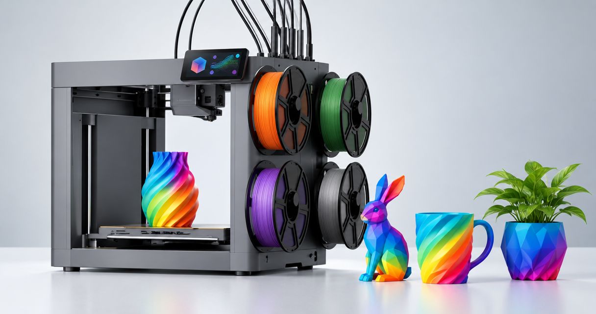 Impressora 3D multicolor para brindes personalizados