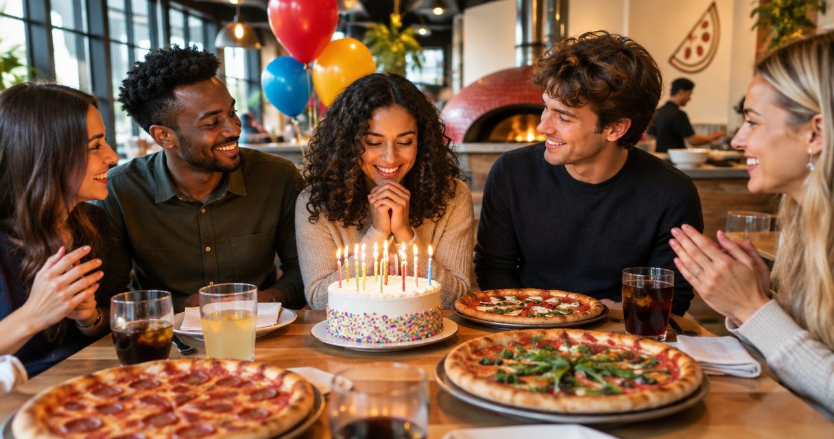How much does a birthday party cost at a pizza lounge?