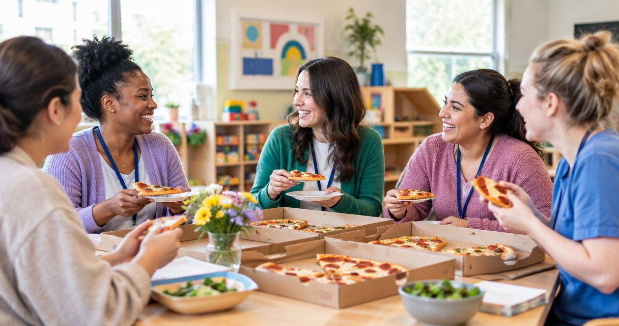 Pizza catering for daycare and preschool staff appreciation: complete 2026 guide