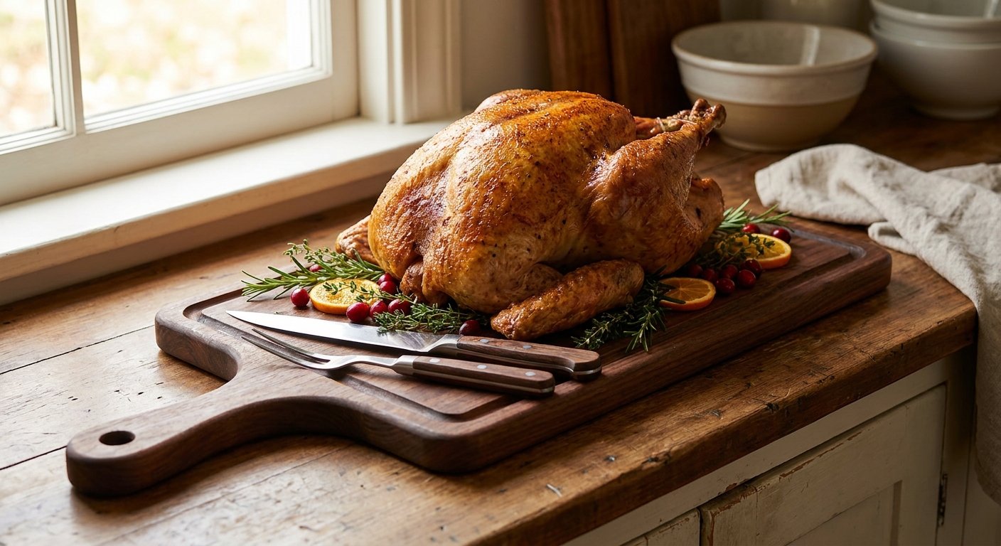 Best long chopping board for carving a whole turkey