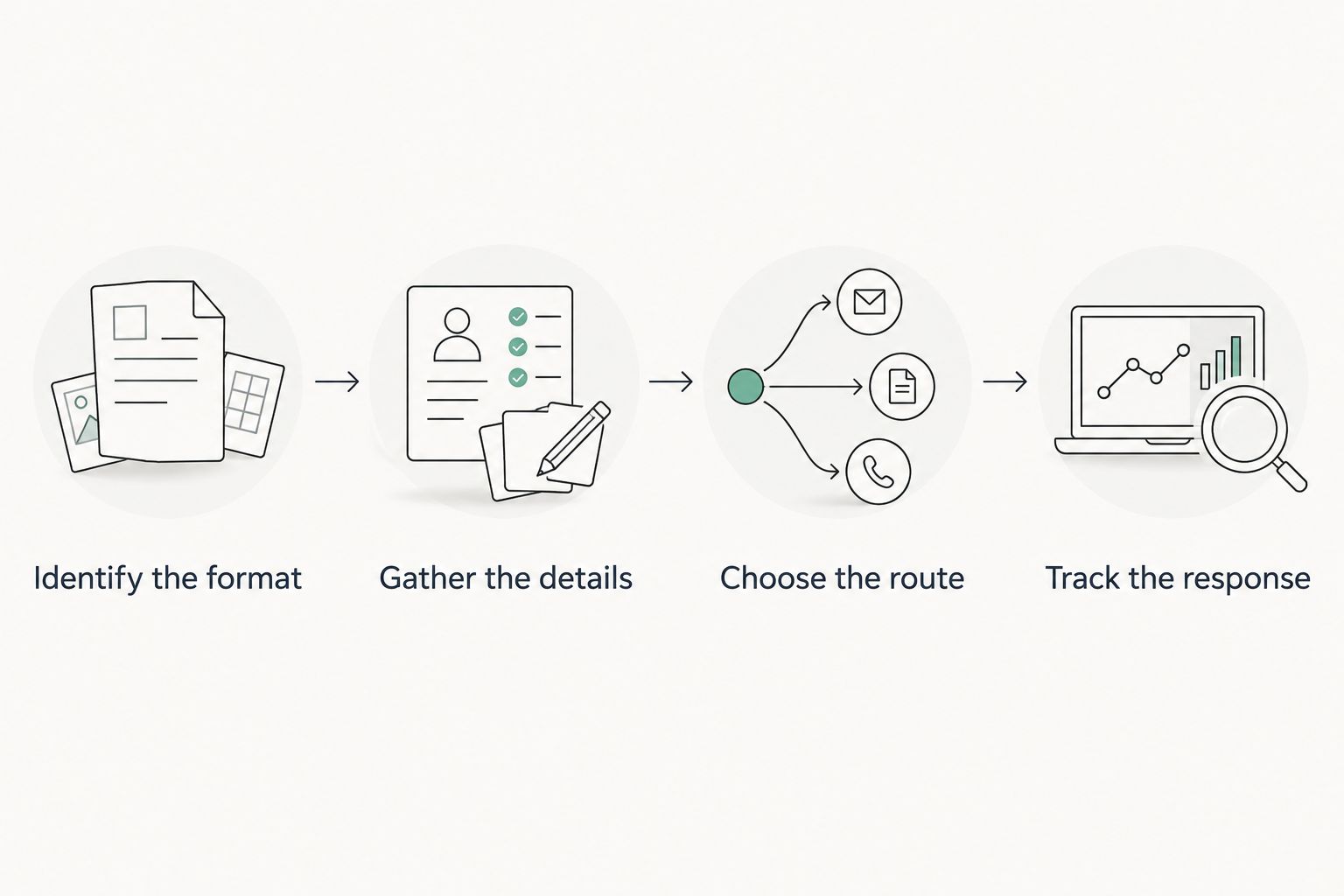 Four steps from identifying a savings bond format to tracking the official response