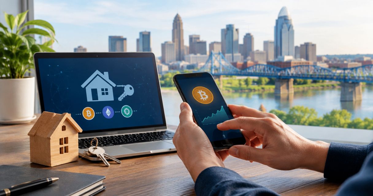 How to buy a home in Cincinnati using cryptocurrency proceeds