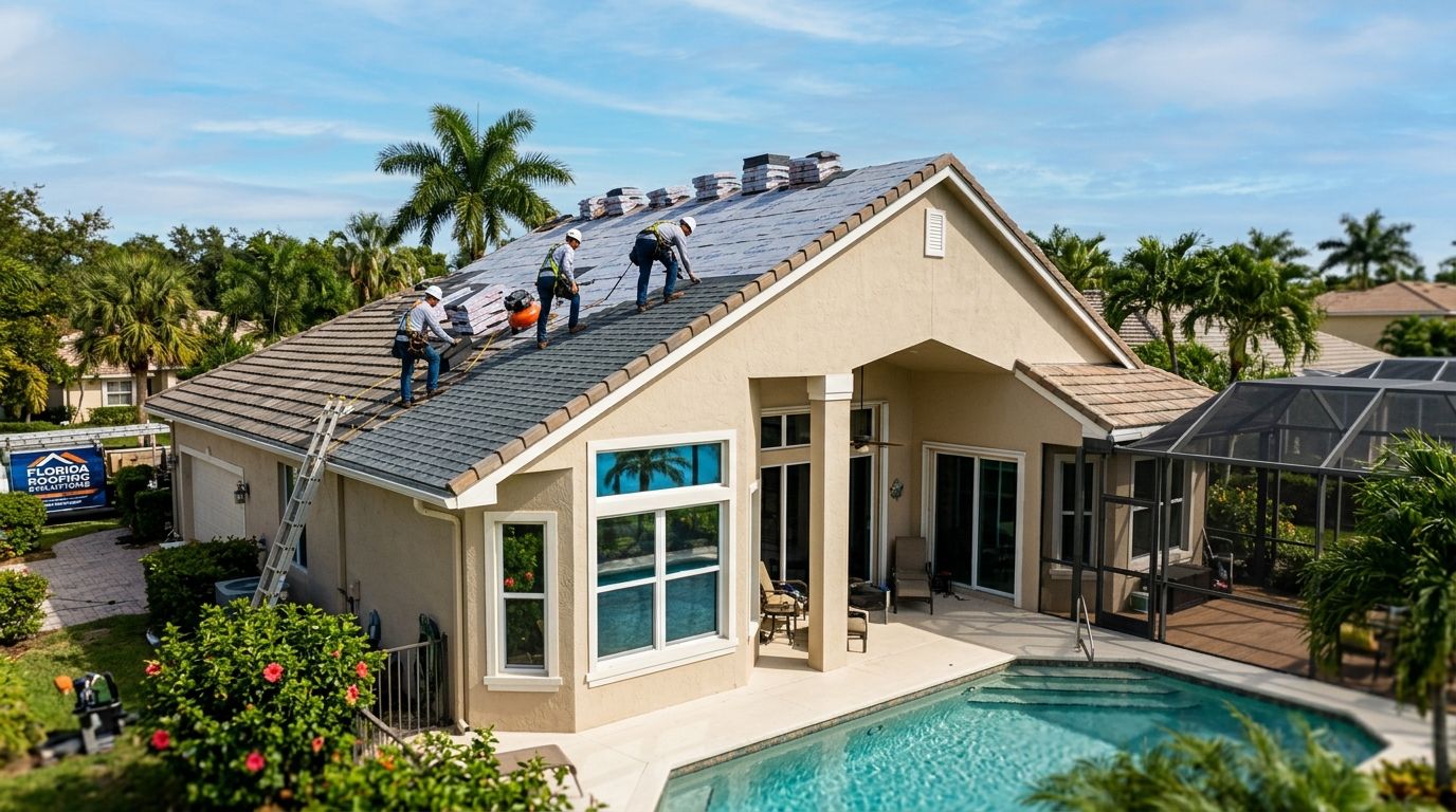 Roof replacement for seasonal and part-time Florida residents