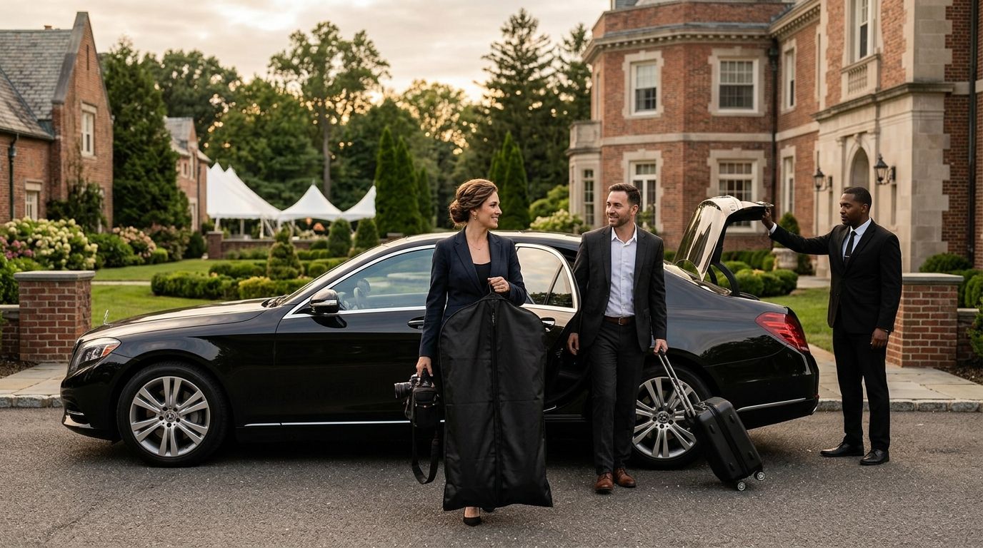 Best car service for wedding vendors traveling to NJ venues