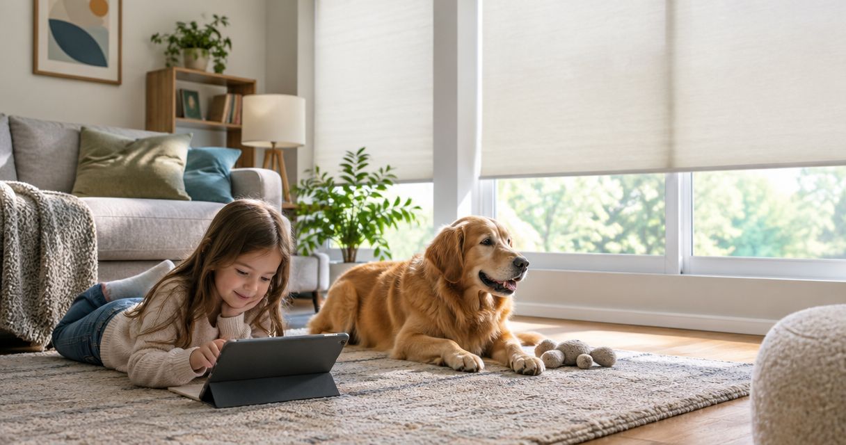 Are cordless blinds safer for homes with kids and pets?