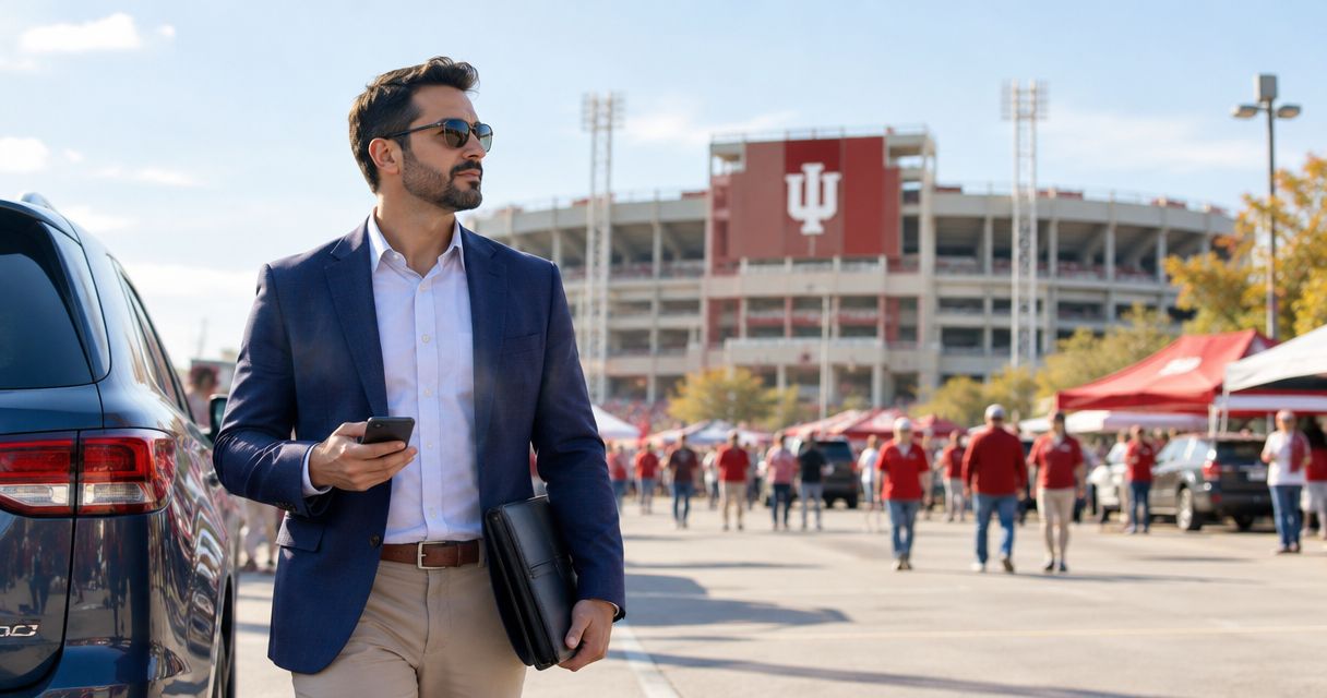 Parking for financial advisors at IU football: complete 2026 guide