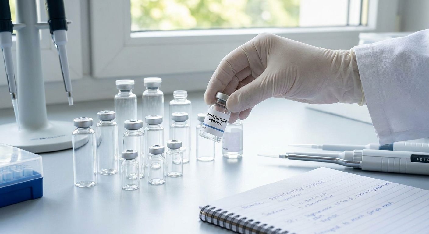 Best vial size for retatrutide research storage