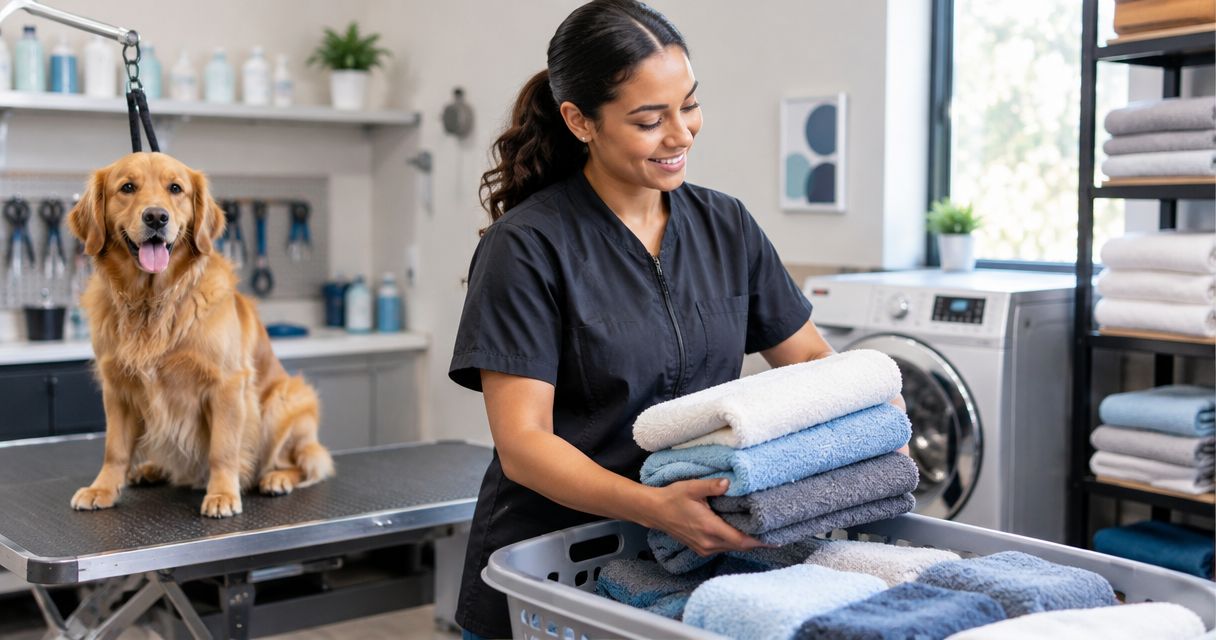 Laundry pickup for dog groomers and pet salons: complete 2026 guide
