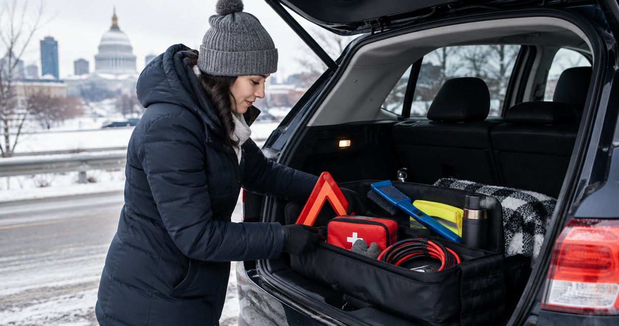 Best winter driving safety kits for DC commuters 2026