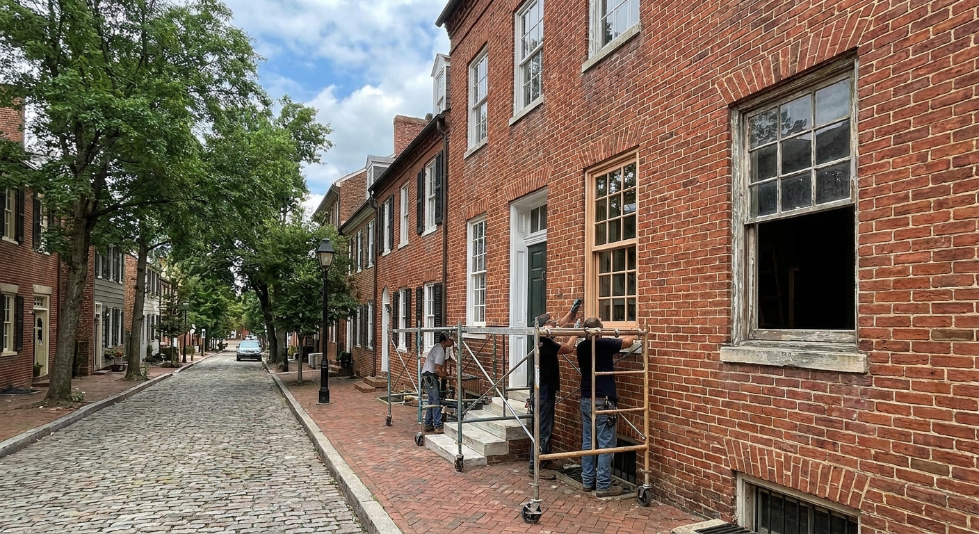 Window replacement for historic homes in Old Town Alexandria
