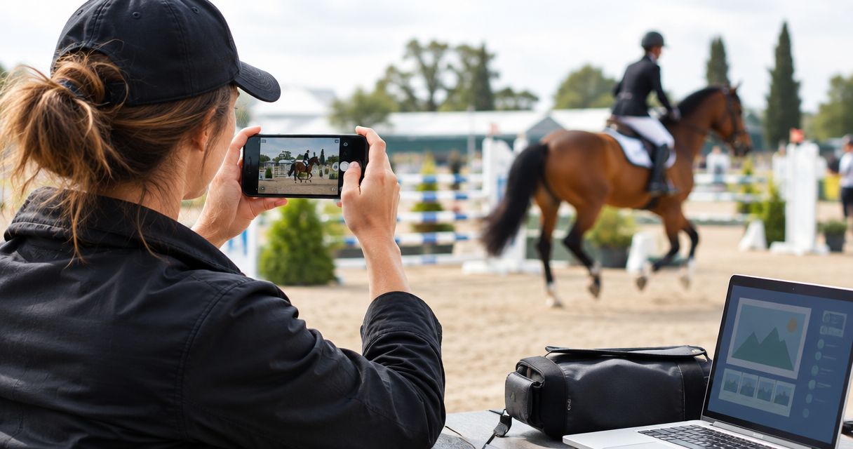 Best photo delivery apps for horse show photographers