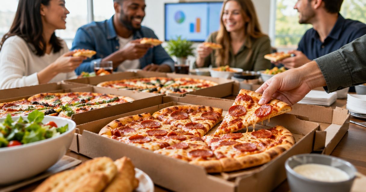 Can you order pizza catering same-day in Santa Clarita?