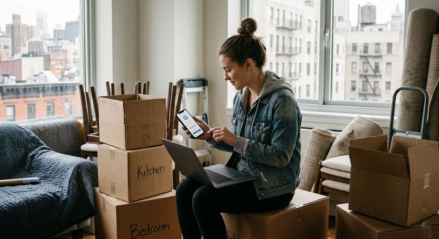 Automatically schedule storage pickup when your NYC lease ends