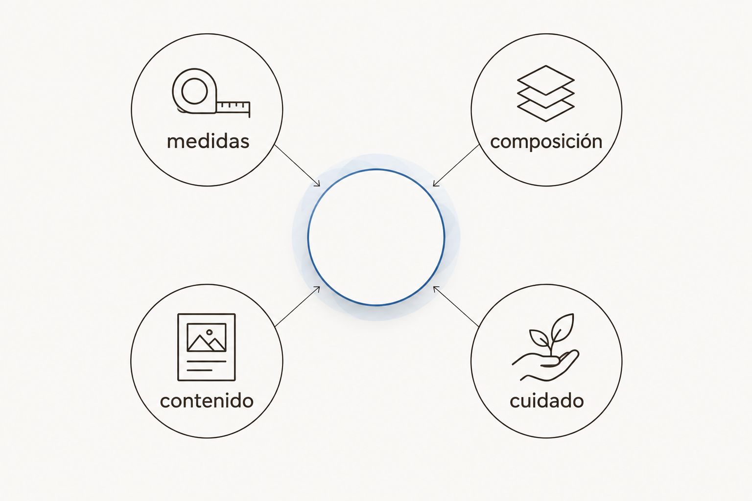 cuatro criterios para comparar ropa de cama: medidas, composición, contenido y cuidado