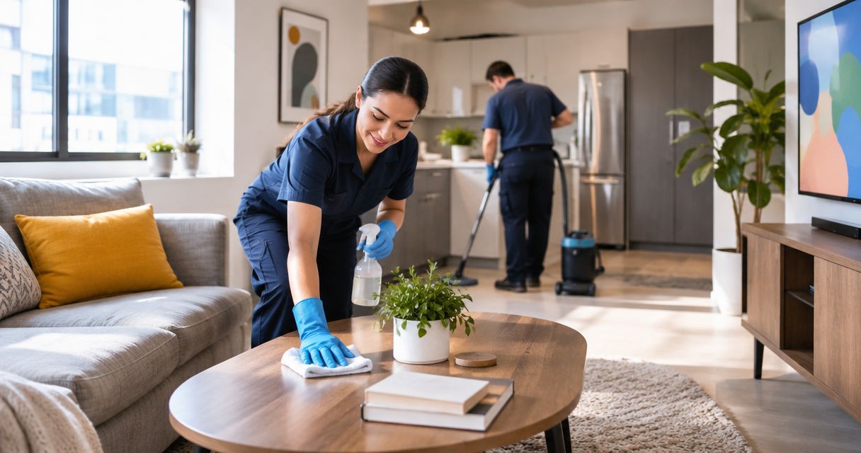 Is professional cleaning worth it for a small apartment?