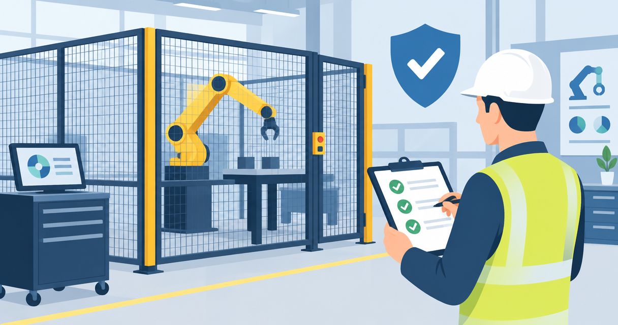 Can a refurbished robot cell meet current CE safety rules?