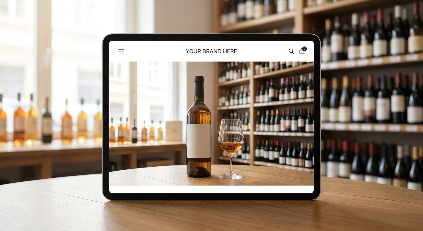 White-label ecommerce websites for wine and spirits retailers
