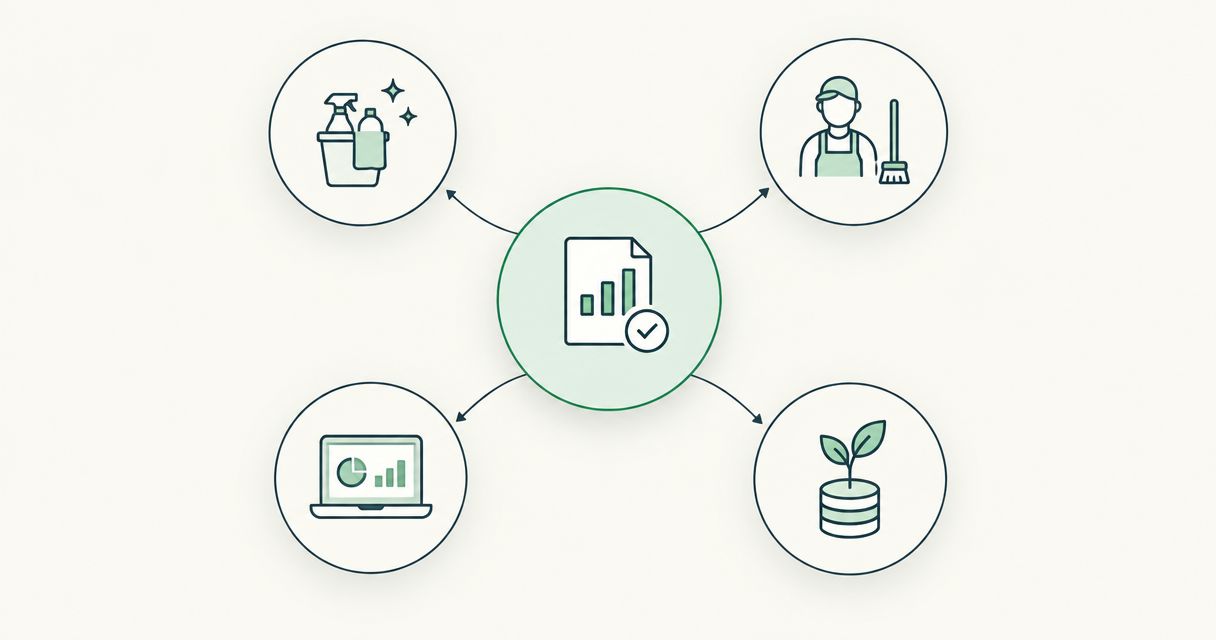 Business plan generator for a one-person cleaning service