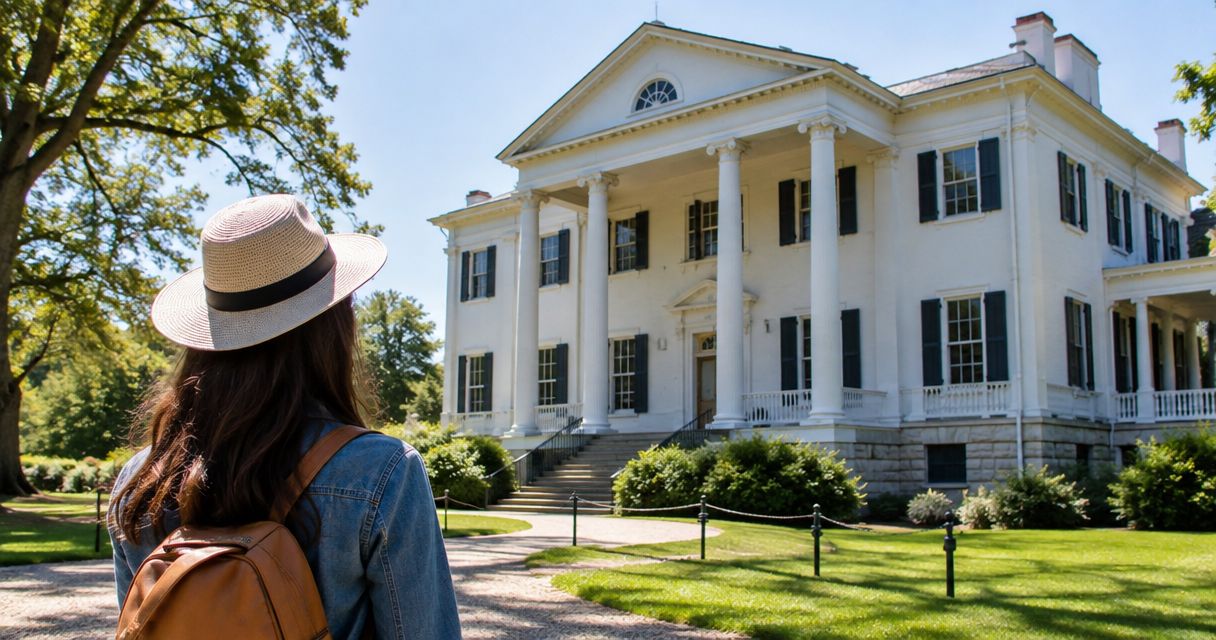 How many presidential historic homes are open to visitors?