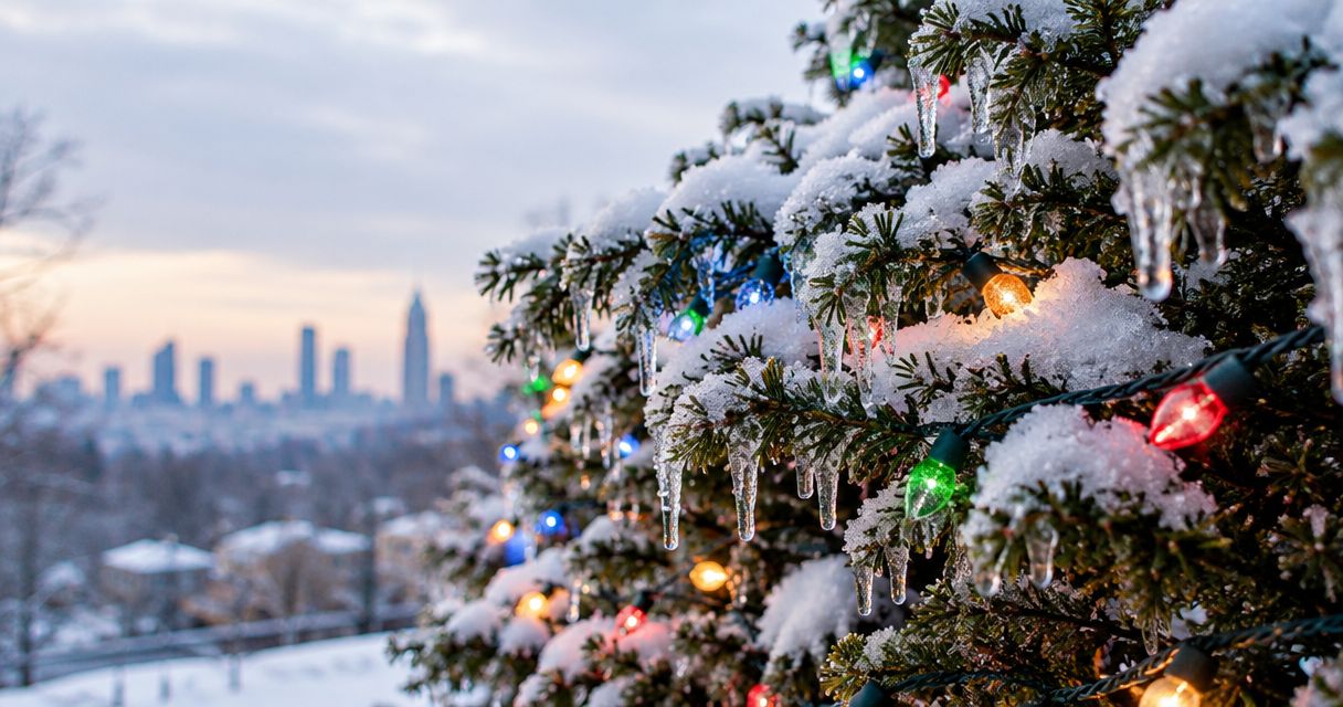Can Christmas lights withstand Atlanta winter storms and ice?