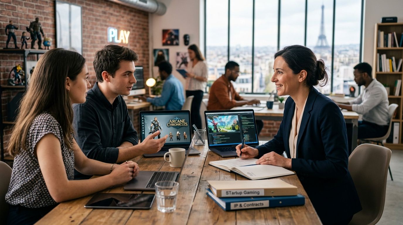 Meilleur avocat pour une startup gaming