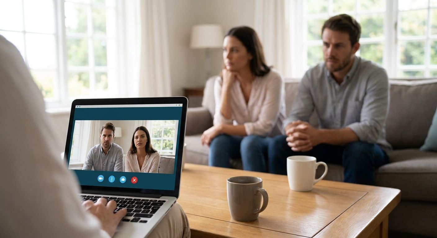 Online couples counselling for high-conflict relationships
