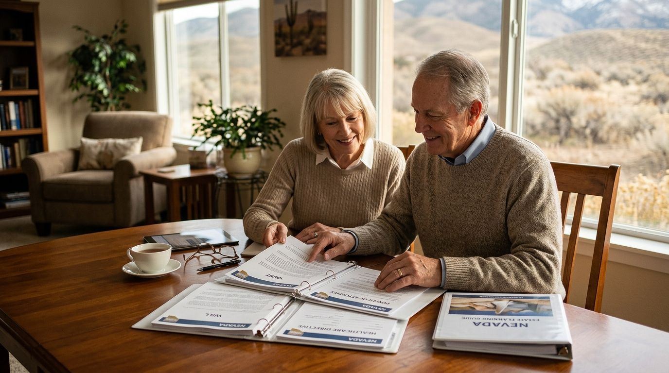 Best estate planning document packages for Nevada retirees
