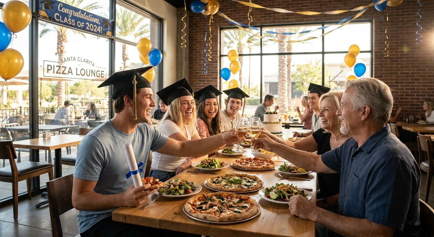 How to throw a graduation party at a Santa Clarita pizza lounge