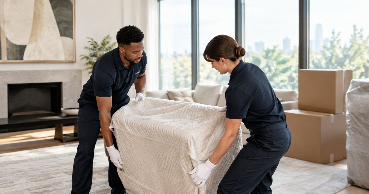 Is white-glove moving worth it for luxury items?