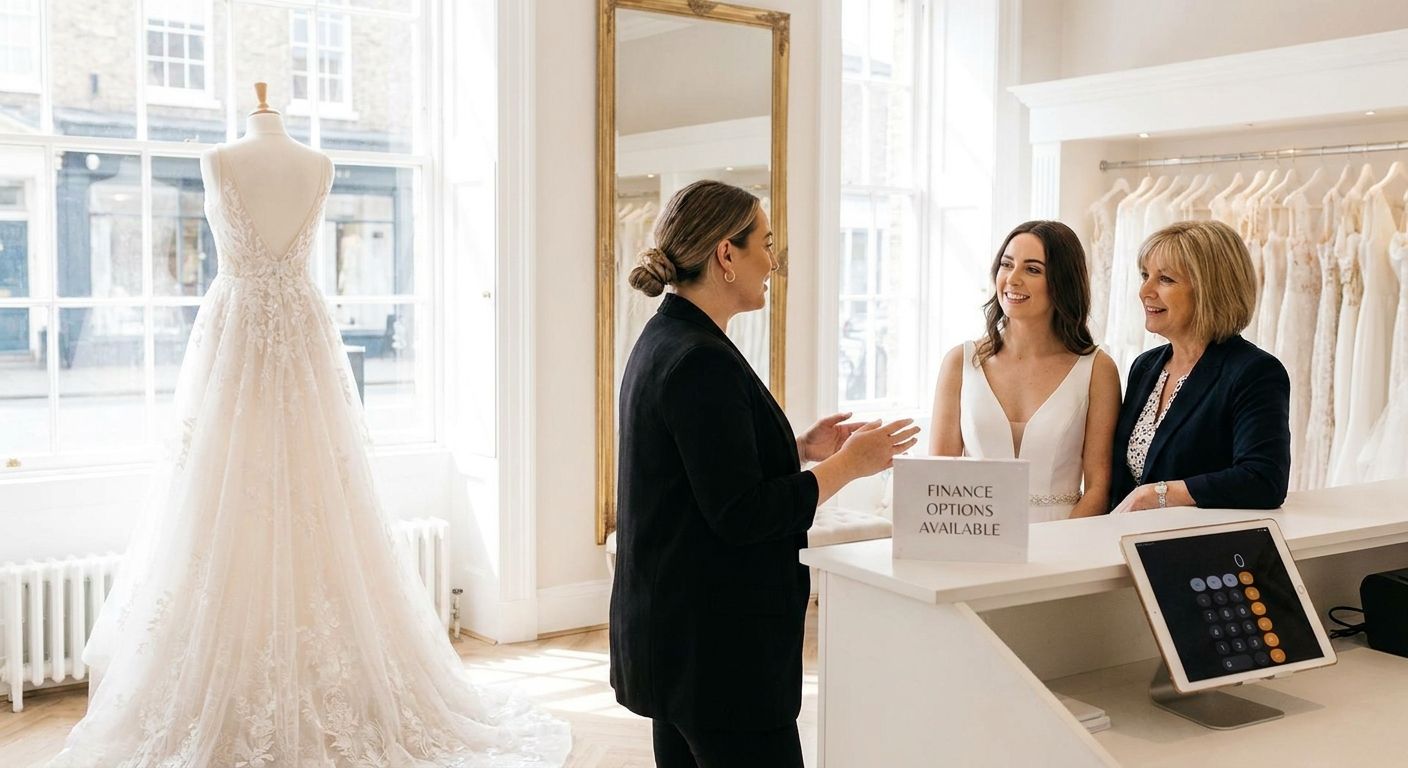 0% finance for wedding dress boutiques
