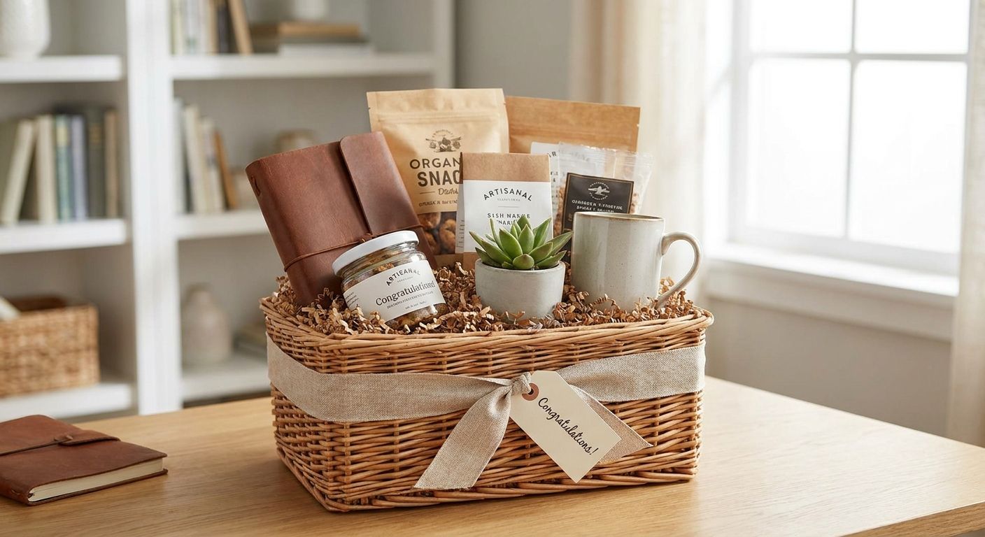 Gift hampers for a new job