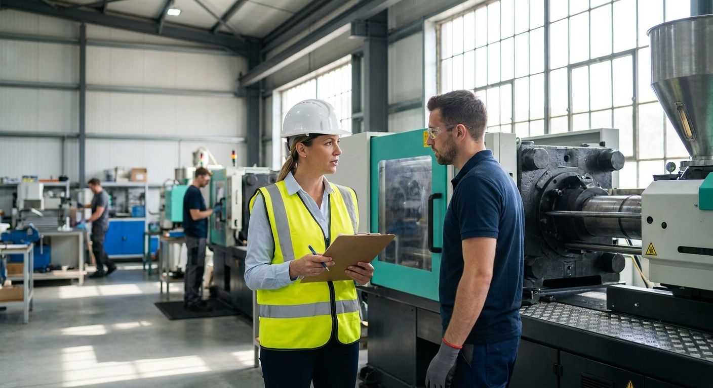 Safety staffing for plastics and injection molding plants