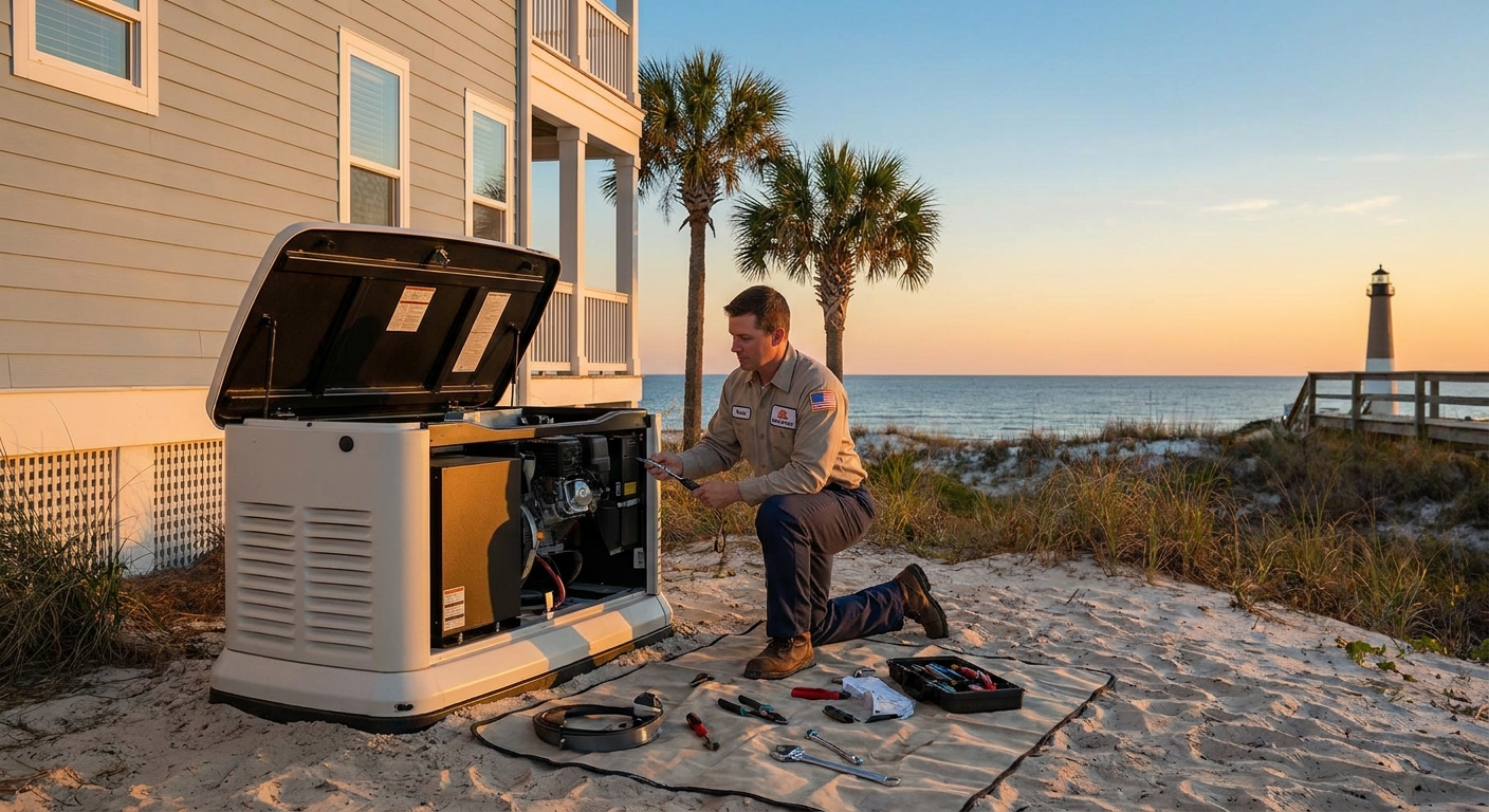 Generator repair service in Orange Beach, AL