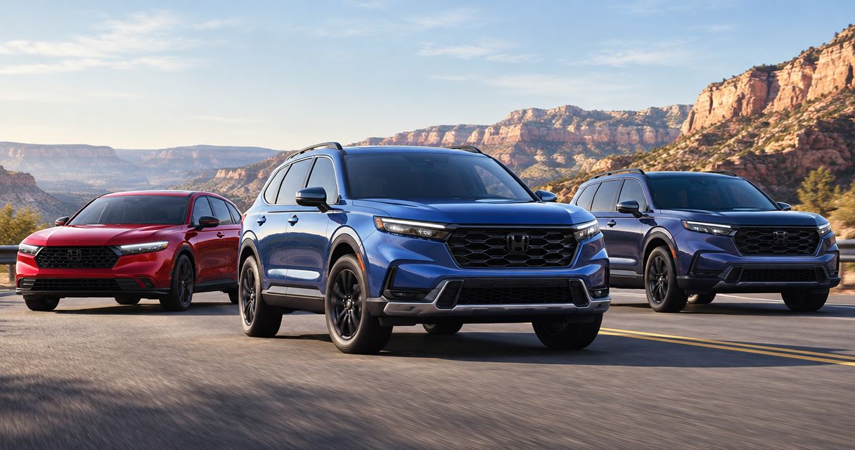 Honda SUVs ranked by fuel economy in 2026