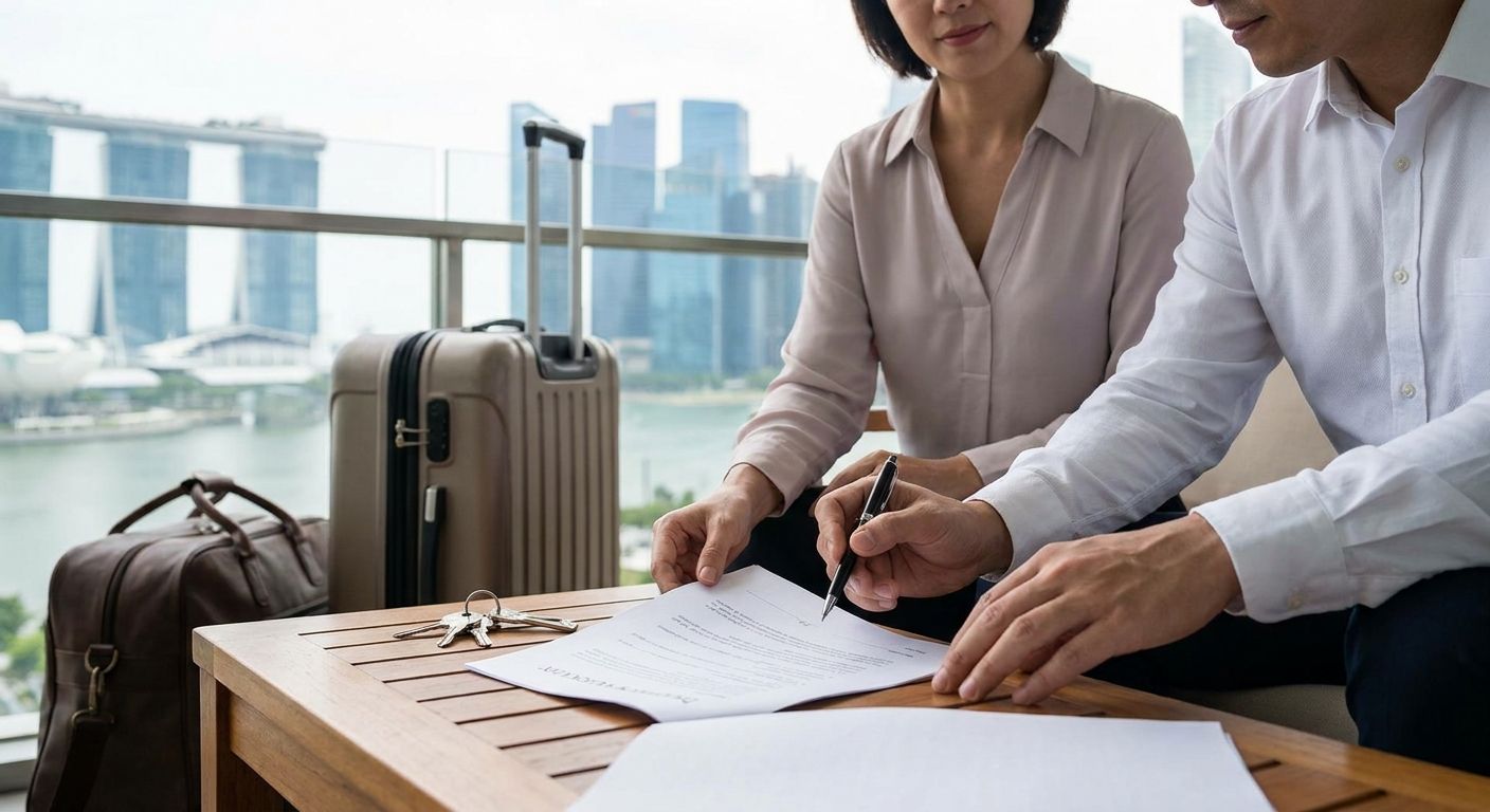 How to transfer property ownership when leaving Singapore