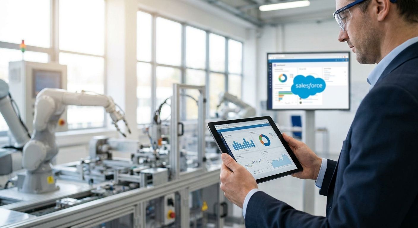Sales automation for Salesforce Manufacturing Cloud