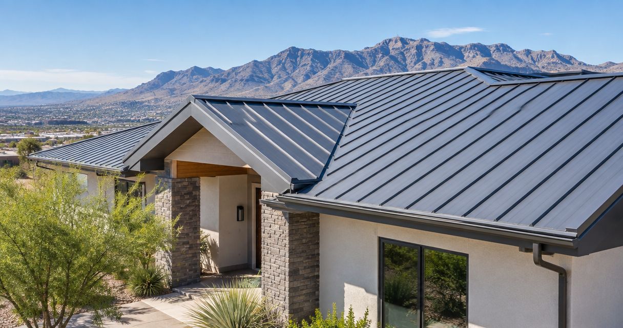 Best metal roofing panels for El Paso homes compared