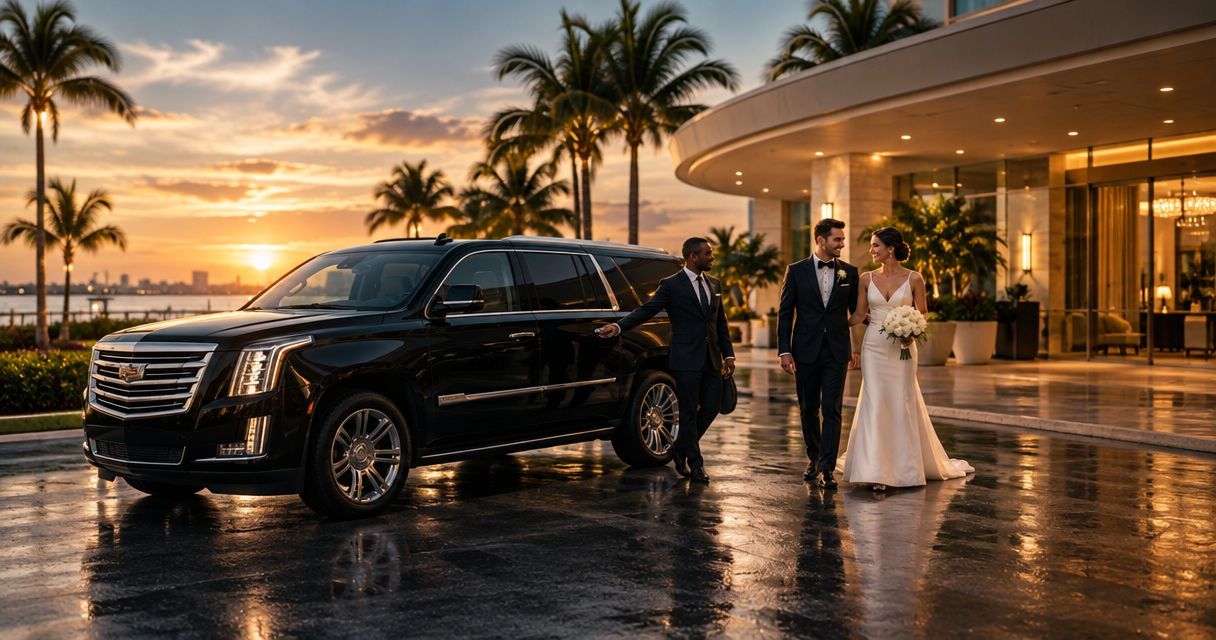 What should your Palm Beach wedding transportation contract cover?