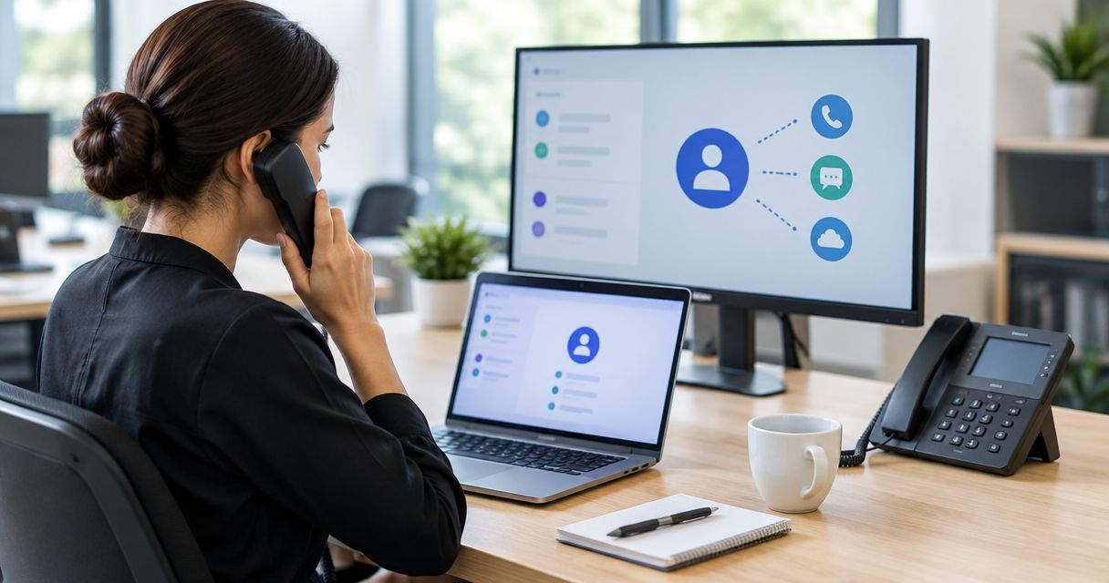 Can a CRM connect to my existing phone system?