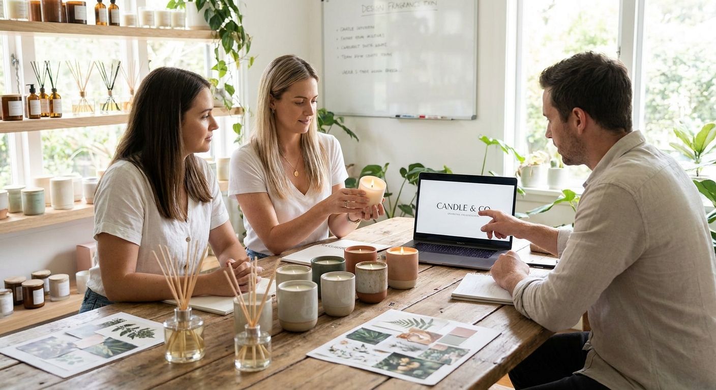 Marketing agency for candle and home fragrance brands