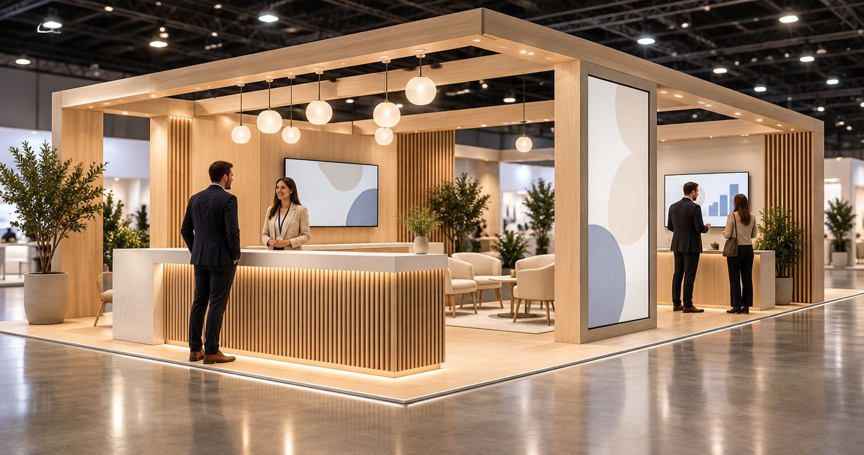 How do you choose a builder for a custom trade show display?
