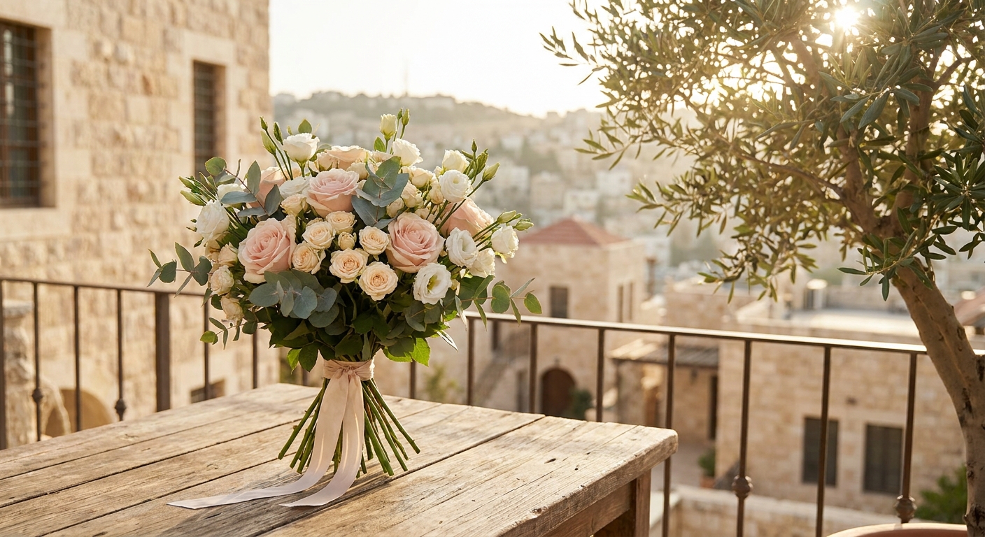 Flower bouquets for wedding anniversaries in Amman