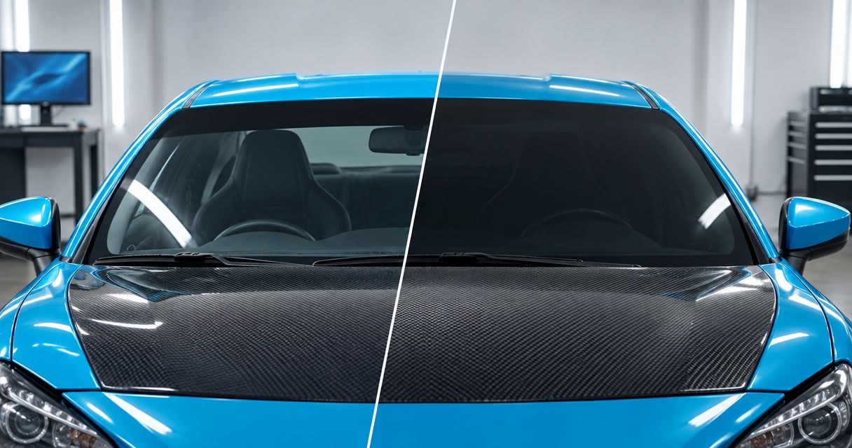 Sunstrip or full windshield tint: which suits your drive?